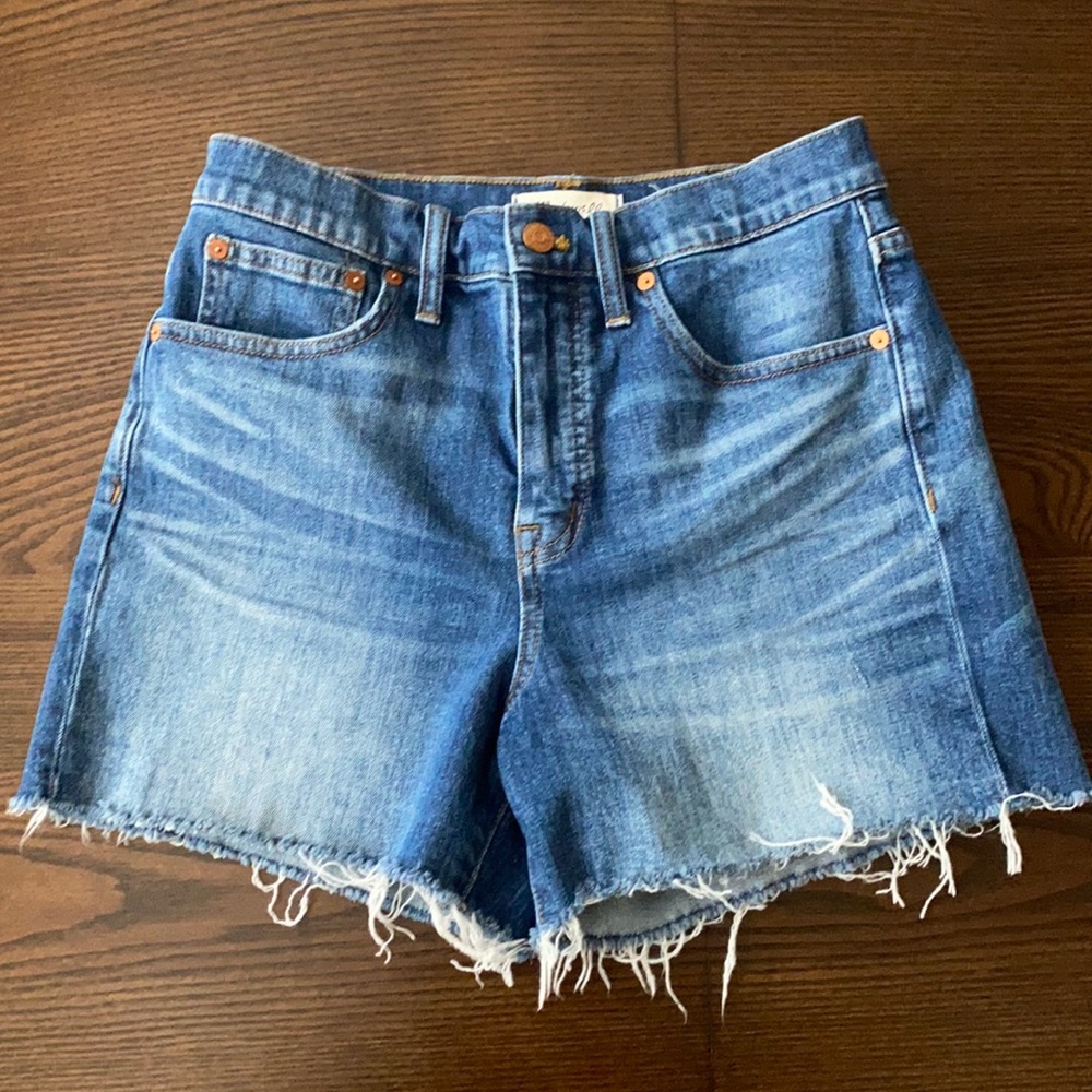 Madewell High Rise Denim Shorts 27